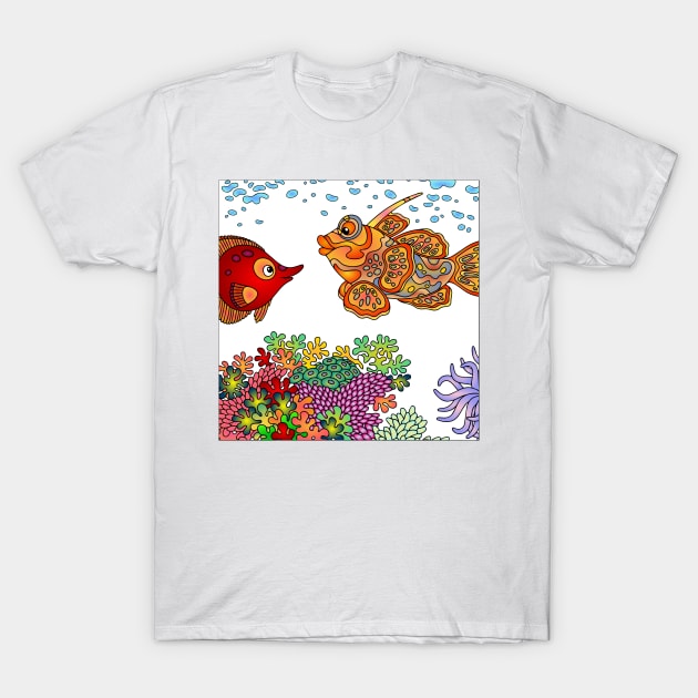 Sealife 111 (Style:1) T-Shirt by luminousstore